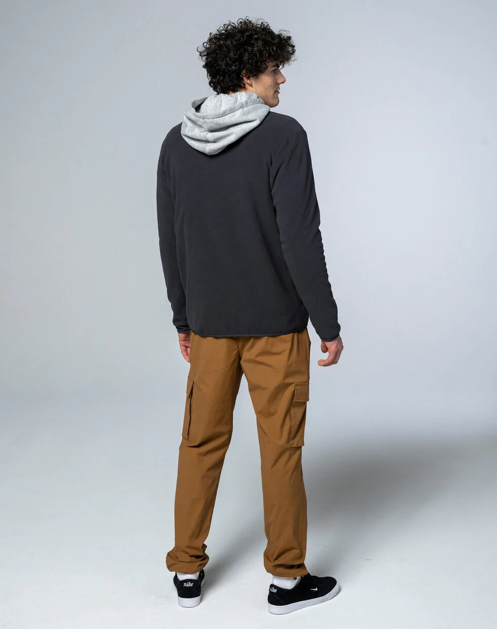 Bula Fleece Jacket Fleecejakke Herre - Dark Grey -