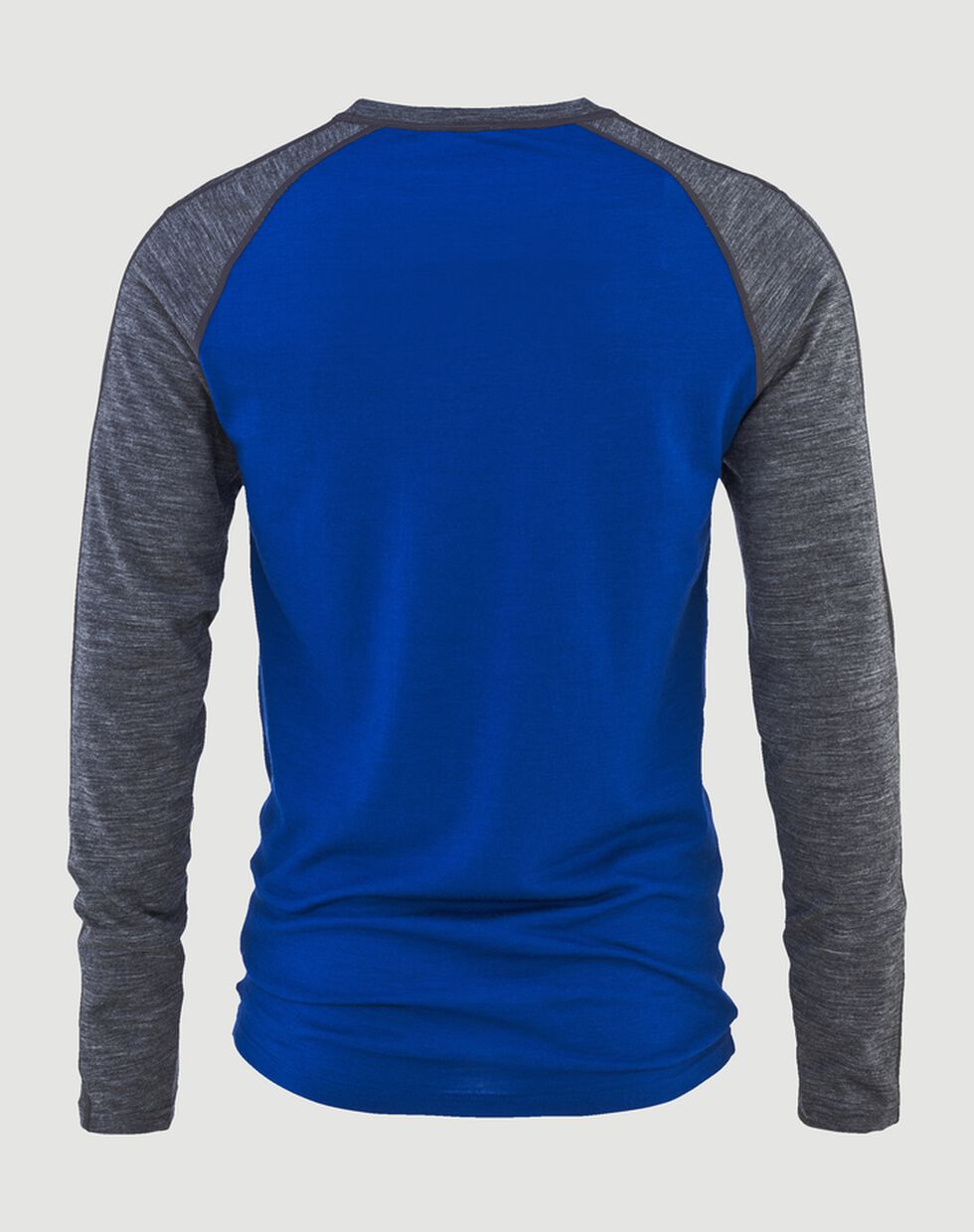 Bula Retro Wool Crew Skiundertøj Sæt Herre - Lapis / Black Melange -