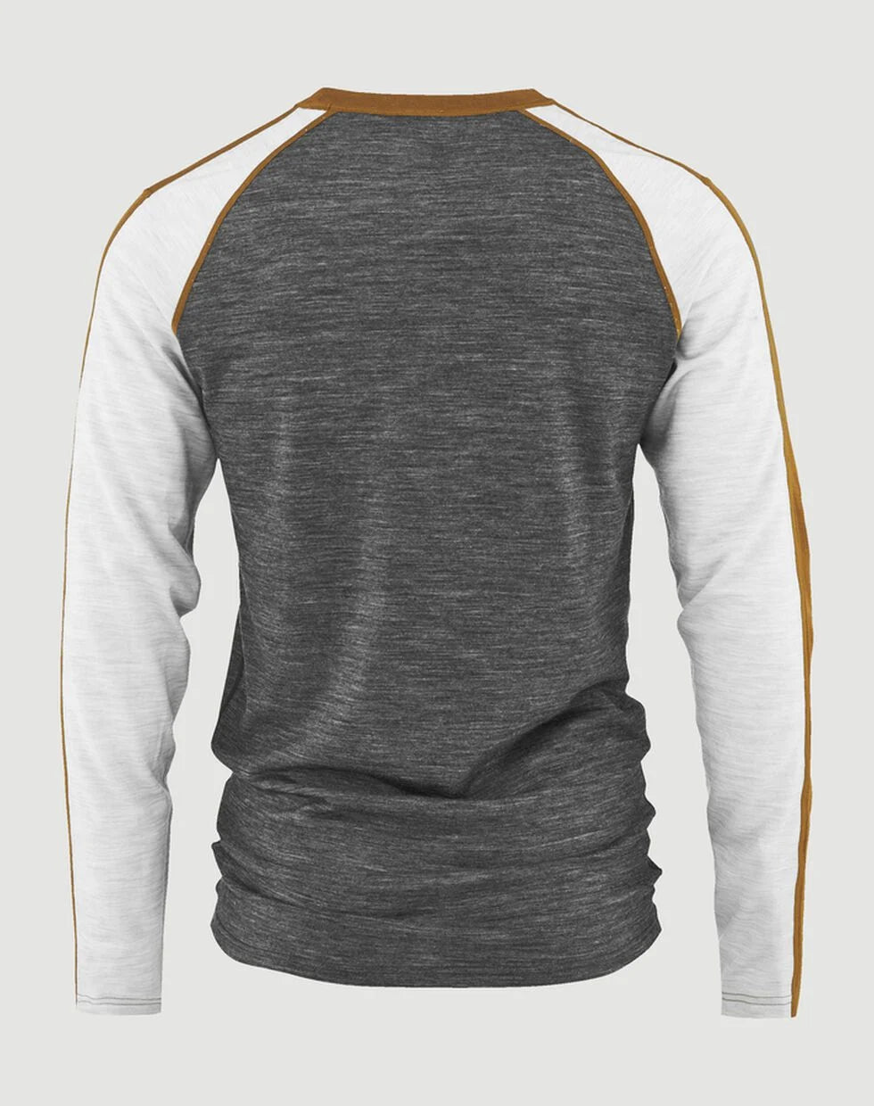 Bula Retro Wool Crew Skiundertøj Sæt Herre - Rubber Melange / Black Melange -