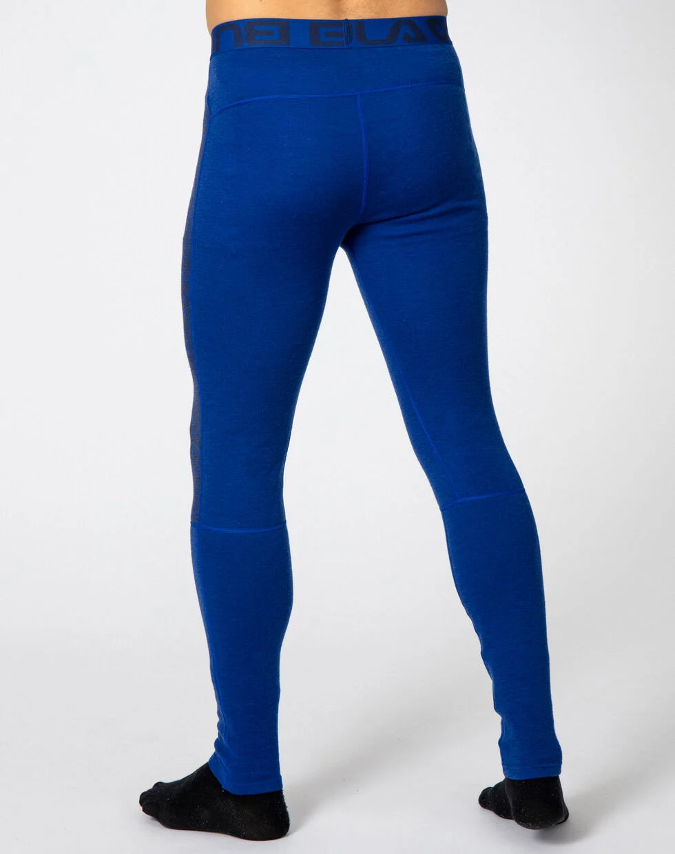 Bula Geo Merino Wool Crew Skiundertøj Sæt Herre - Lapis -