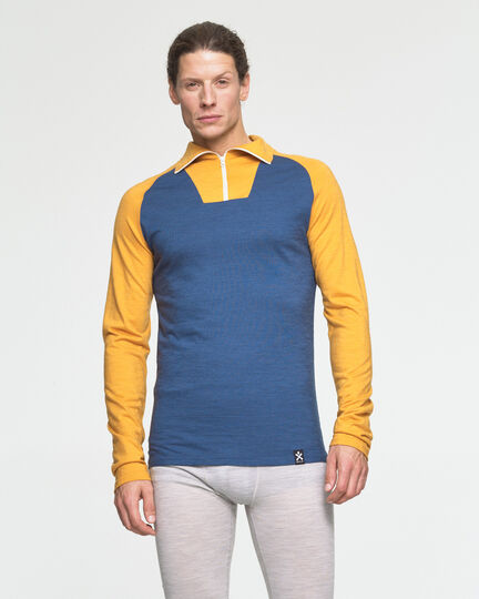 BULA Retro Wool Mix H/Z Skiundertrøje Herre -