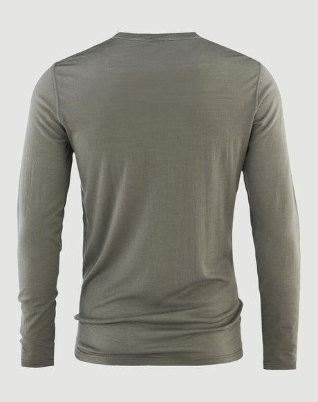 Bula Aztec Merino Wool Crew Skiundertøj Sæt Herre - Sage -
