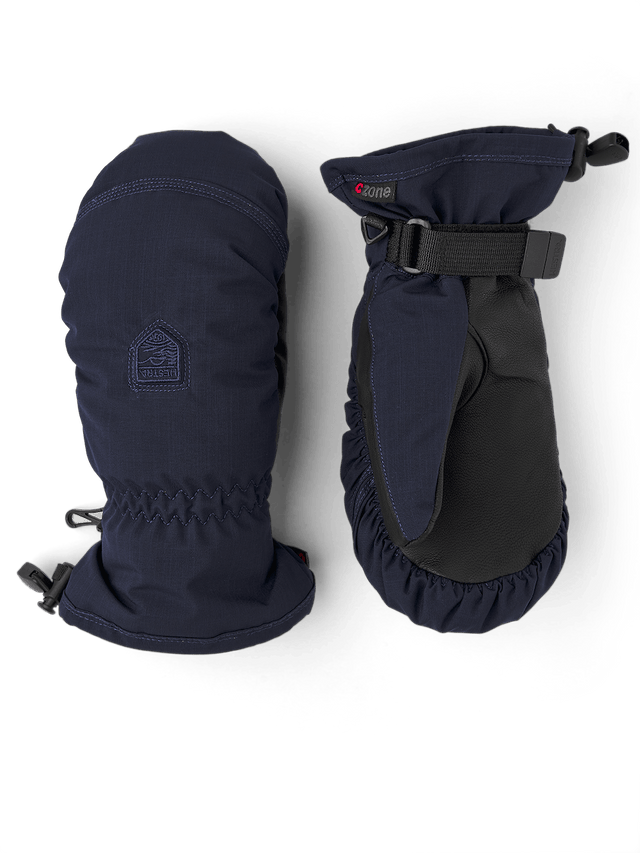 Hestra Women's Powder CZone Mitt Skihandsker Dame - Navy - Navy