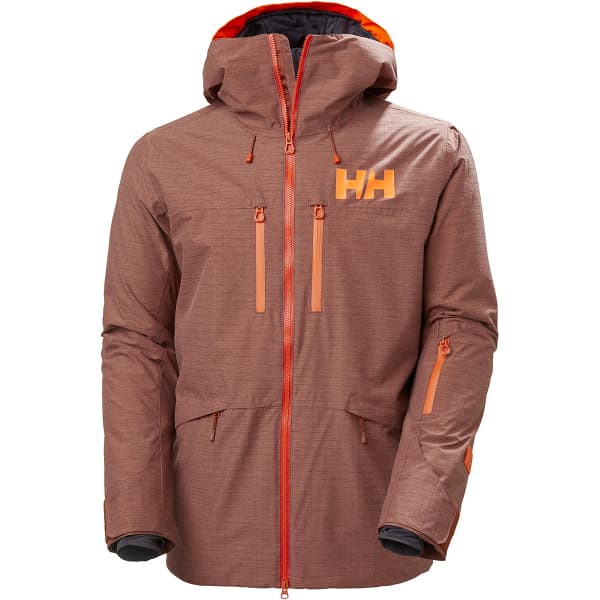 Helly Hansen Men's Garibaldi / Sogn Skisæt Herre - Redwood / Neon Orange -