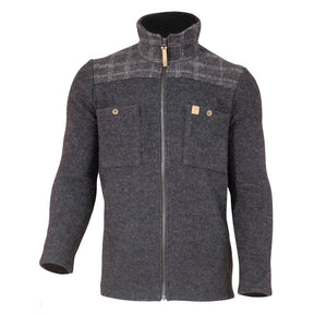 Ivanhoe GY Lumber Jacket - Graphite Marl - Graphite Marl