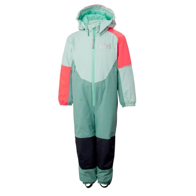 Helly Hansen Kids' Rider Insulated Snow Suit Flyverdragt Børn - Grøn