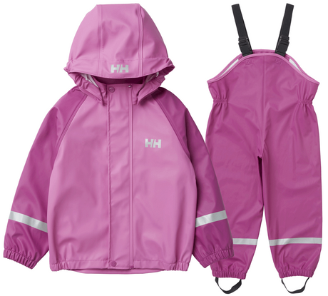 Helly Hansen - K Bergen PU Magent Regnsæt - Børn