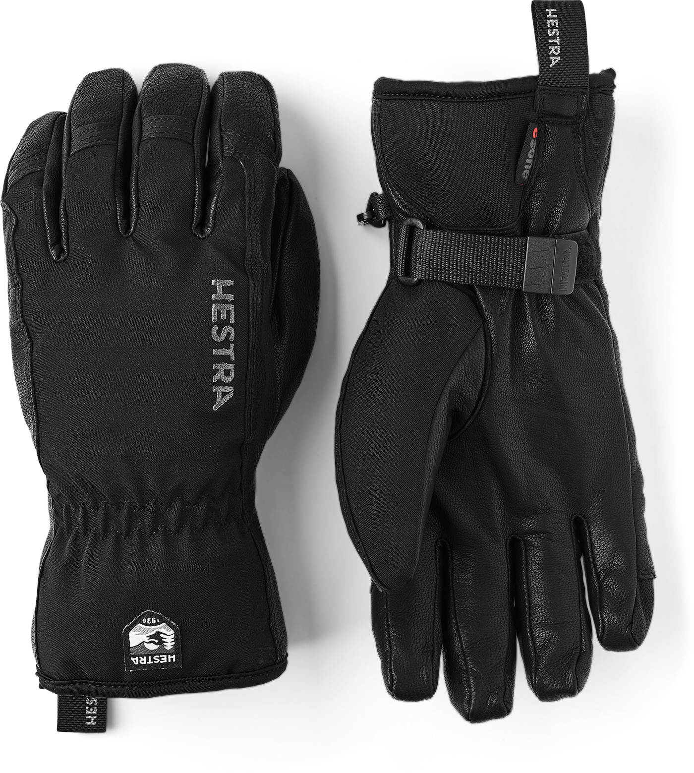 Hestra Army Leather Soft Shell Short 5-finger Skihandsker Herre | Tilbud: DKK - Lemvig Indkøbsforening