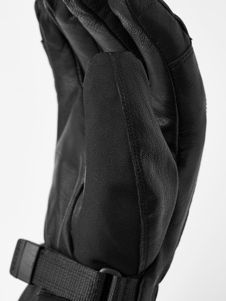 Hestra Army Leather Soft Shell Short 5-finger Skihandsker Herre -
