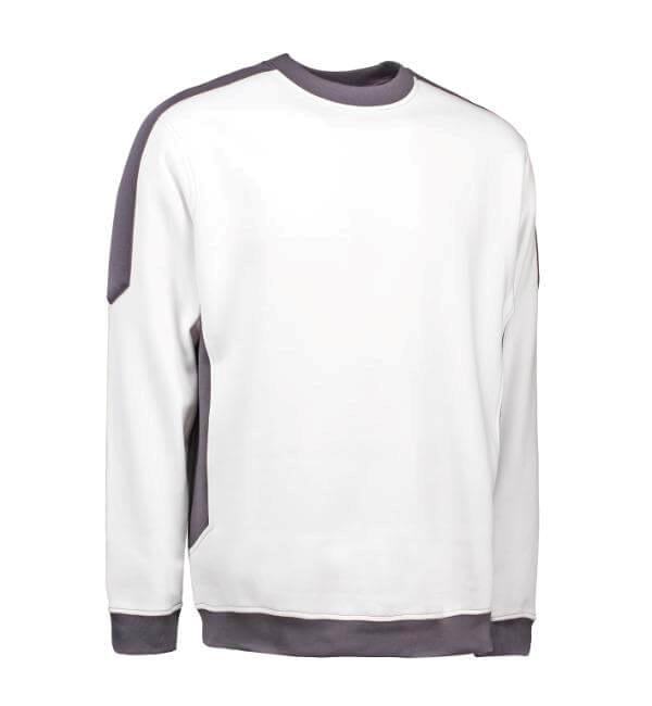 ID 0362 Pro Wear sweatshirt - Hvid/Grå -