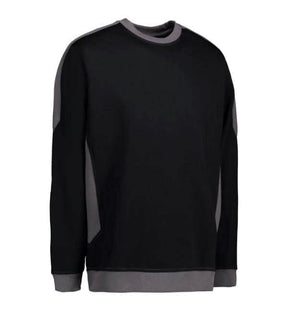ID 0362 Pro Wear sweatshirt - Sort/Grå -