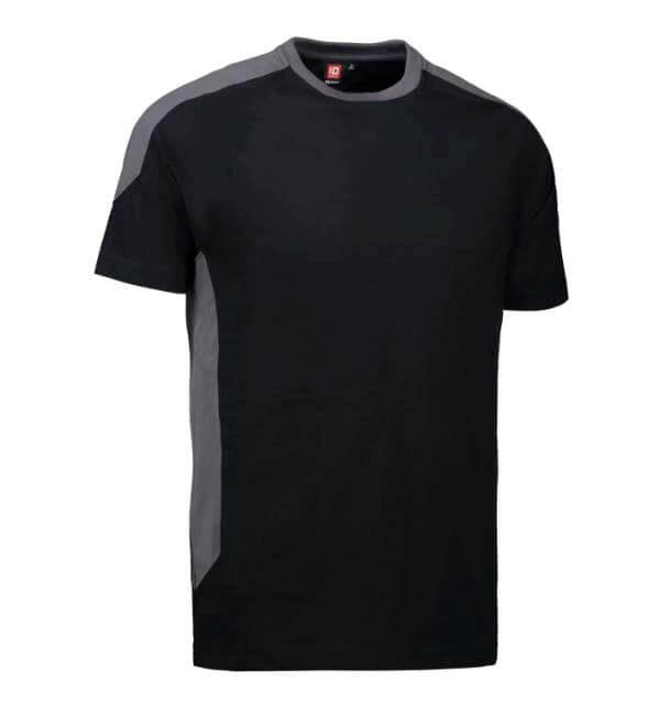 ID0302 Pro Wear T-shirt - Sort/Grå -