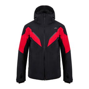 Kjus Men's Force Jacket Skijakke Herre - Black Carmine