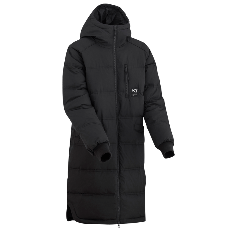Kari Traa Rongve Parka Lang Dunjakke Dame - Black