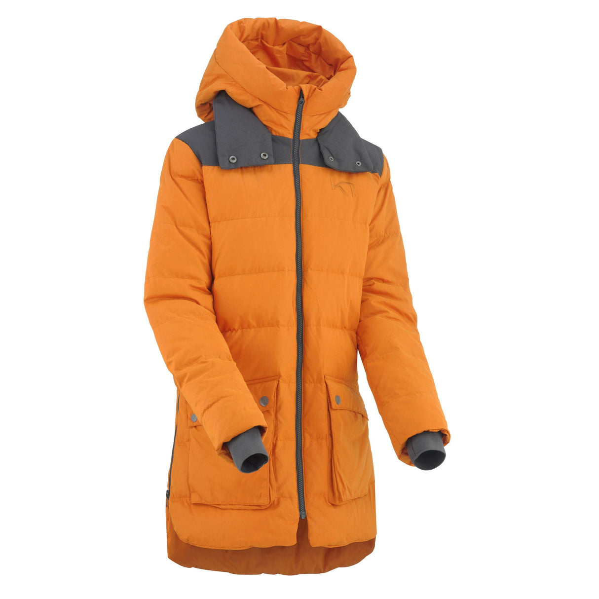 Kari Traa Røthe Parka Dunjakke Dame - Rust - XL