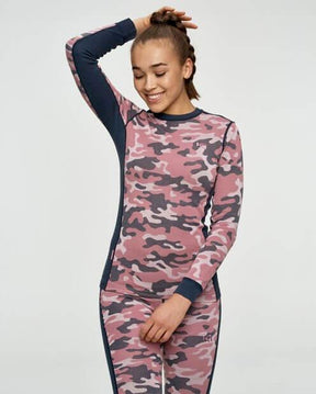 Kari Traa Kongle Long Sleeve Skiundertrøje Dame - Marin - XL