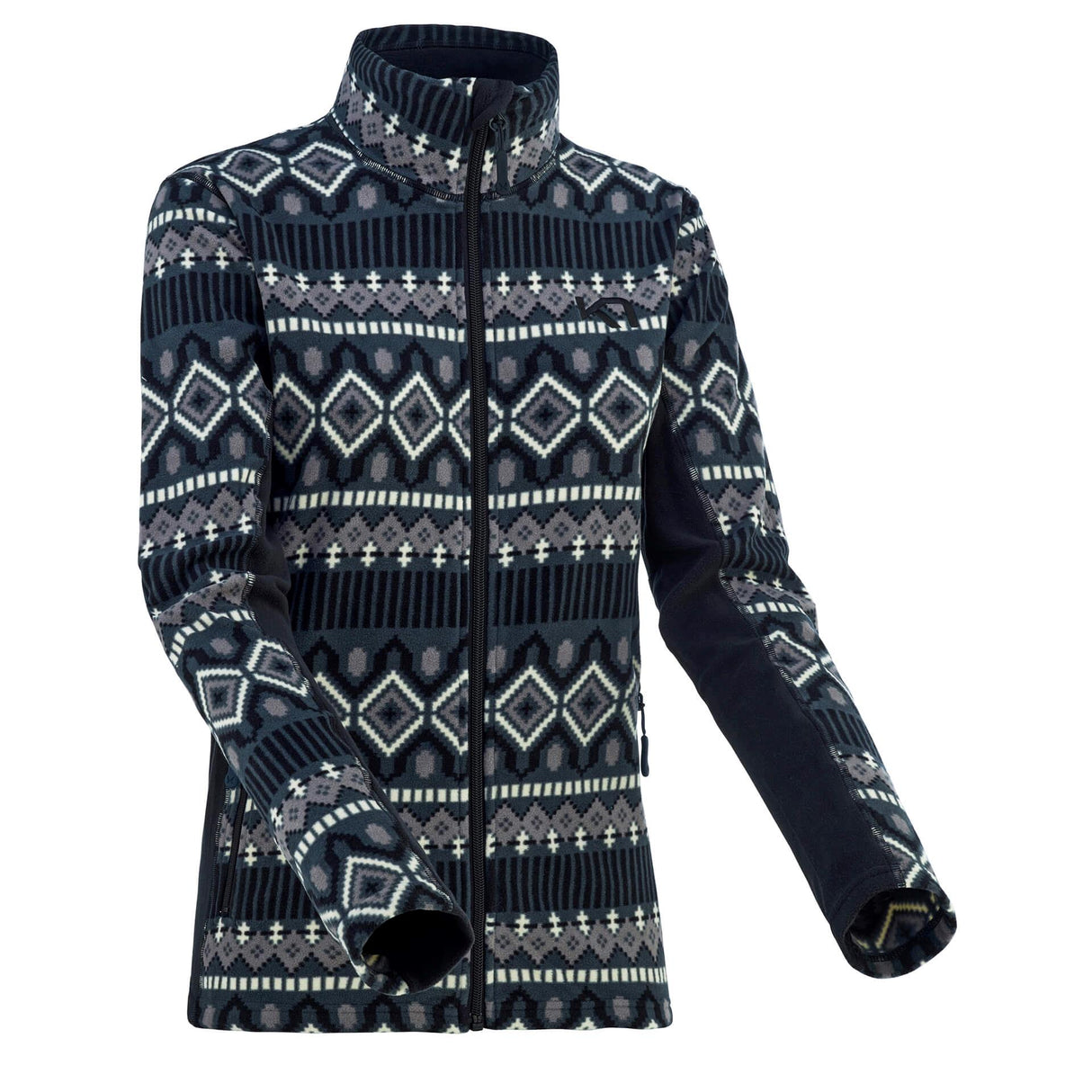 Kari Traa Rille Fleece Jakke / Trøje Dame - Black - S