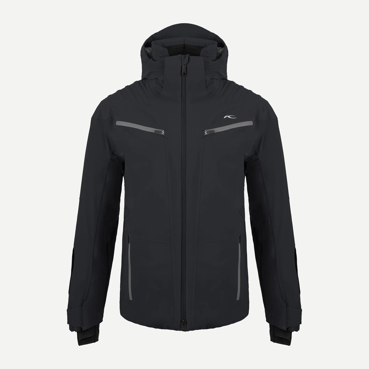 Kjus Men's Formula Jacket Skijakke Herre - Black/Iron - Black Iron