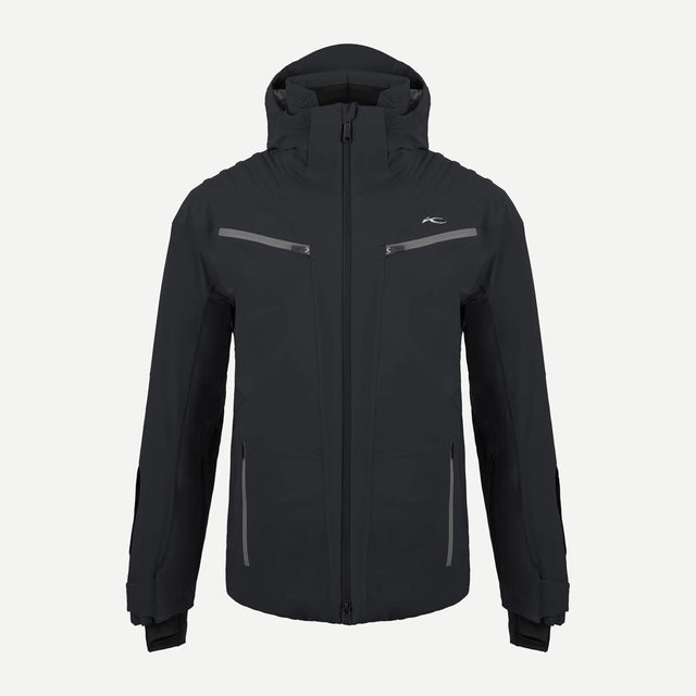 Kjus Men's Formula Jacket Skijakke Herre - Black/Iron - Black Iron