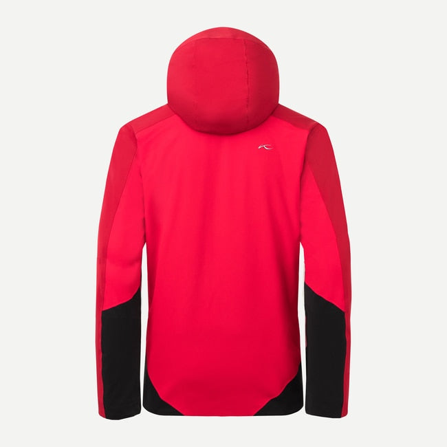 Kjus Boval Jacket Skijakke Herre - Currant Red / Scarlet