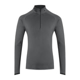 Kjus Feel Halfzip Skiundertrøje Herre - Dark Dusk/Black