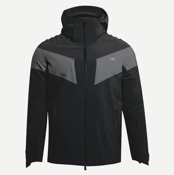 Kjus Men Force Jacket Skijakke herre - Black Dark Dust -