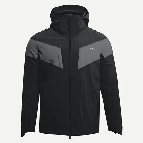 Kjus Men Force Jacket Skijakke herre - Black Dark Dust -