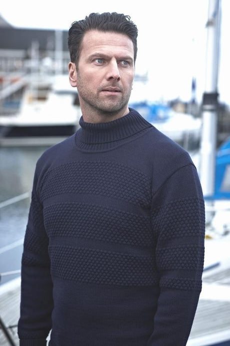 Original Sailor Sweater - den originale sømandstrøje med rullekrave