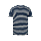 Sea Ranch Pontus Tee - Insignia Blue/Ecru -