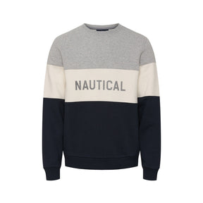 Sea Ranch Rob Sweat - Grey Melange/Pearl/Dark Navy -