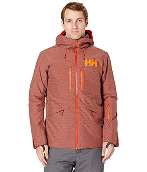 Helly Hansen Men's Garibaldi 2.0 Insulated Ski Jacket Skijakke Herre - Redwood - Redwood