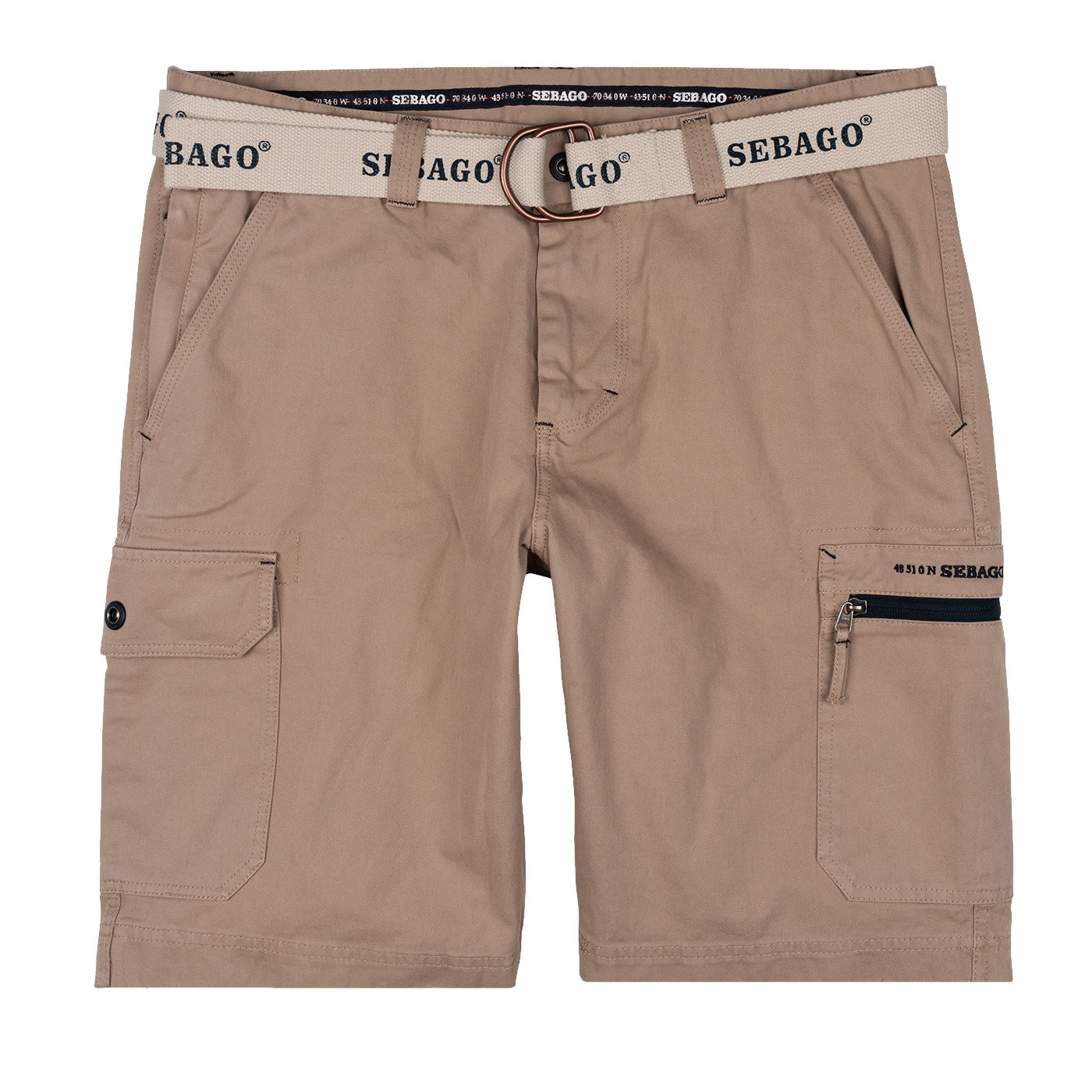 Sebago Cargo Crew Shorts Herre - Khaki Old