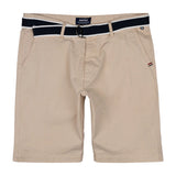 Sebago DKS Belted Bermuda Shorts Herre - Dark Sand