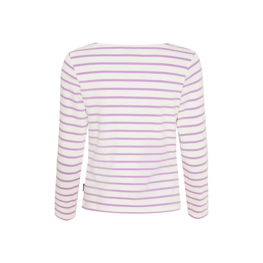 Sea Ranch Antibes Stribet Langærmet T-shirt Dame -