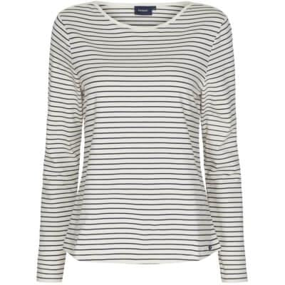 Sea Ranch W Amelie L/S T-shirt - Grå -