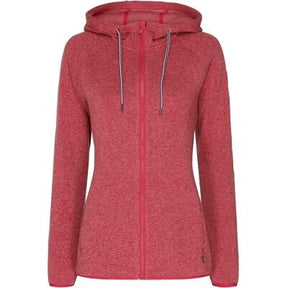 Sea Ranch Bea W Fleece F/Z - Rød -