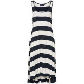 Sea Ranch Siri Dress - Mørk Navy/Pearl -
