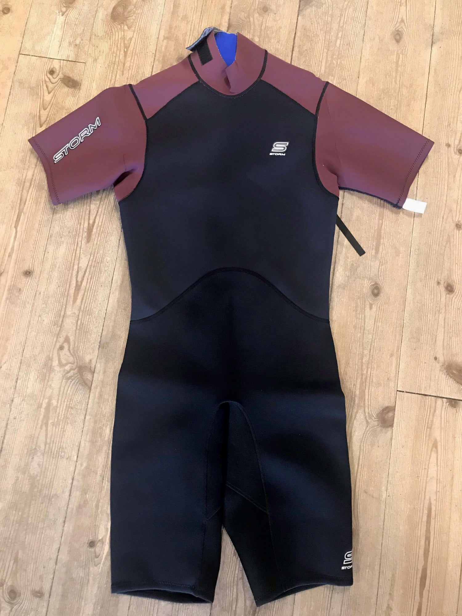 Storm Shorty Våddragt 2/2 - Sort/Bordux -