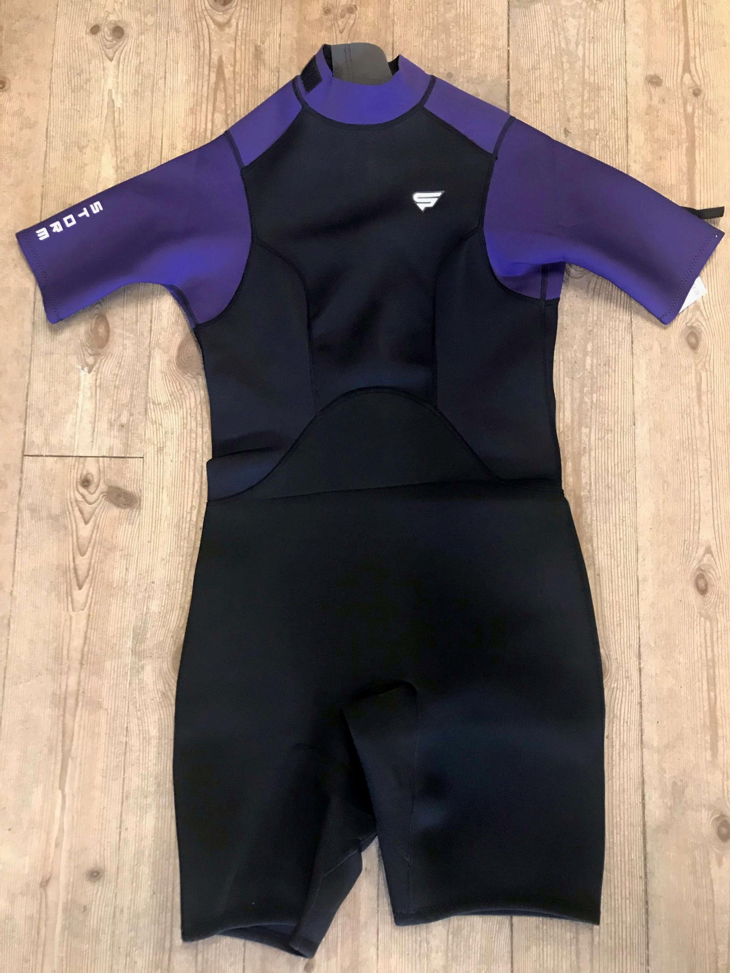 Storm Shorty W Våddragt 2/2 - Sort/Lilla -