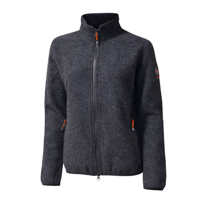 Ivanhoe of Sweden W Tilly Full Zip - Graphite Marl -