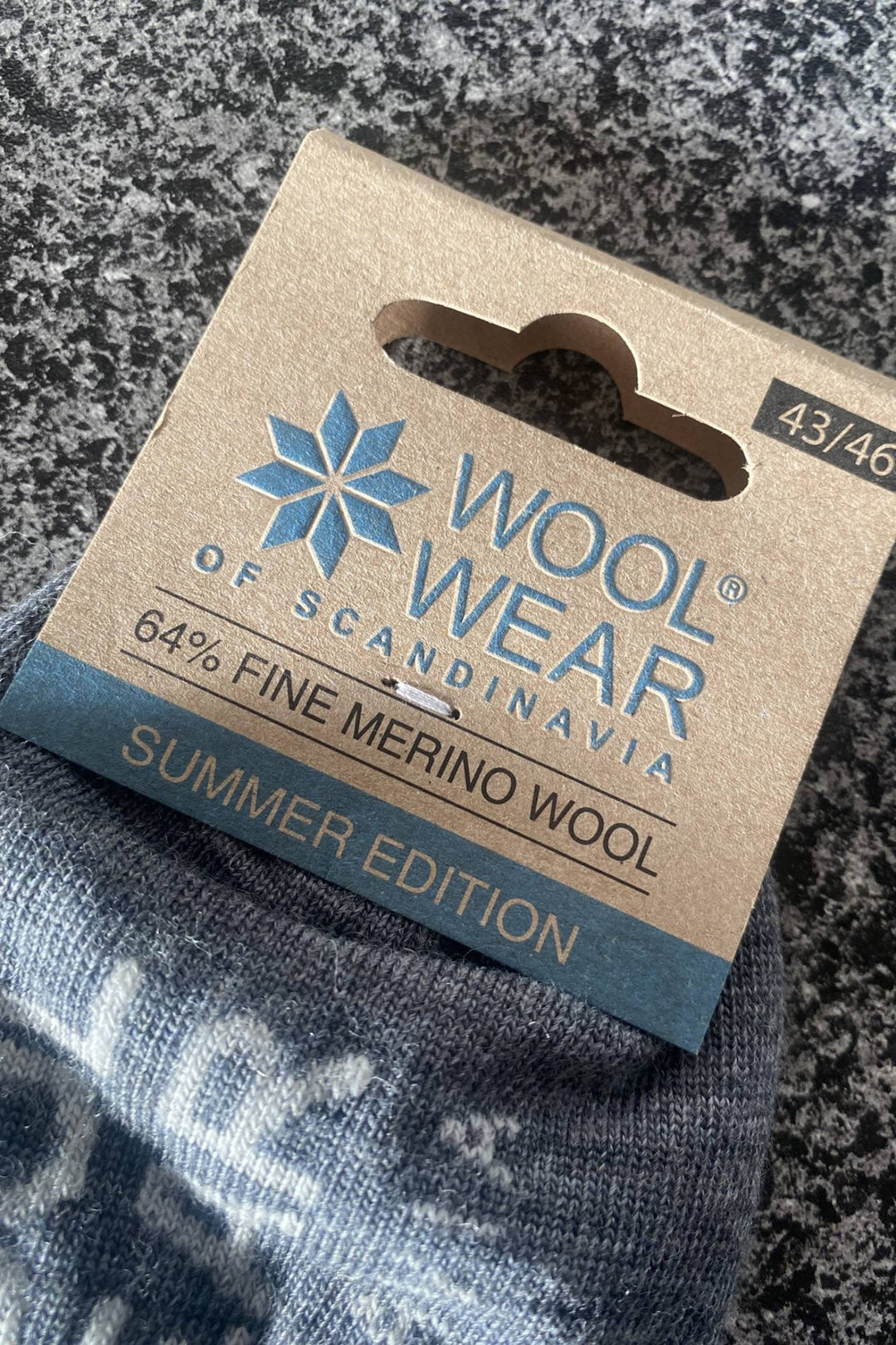 Woolwear Footies Summer Edition Ankelsokker Dame Herre
