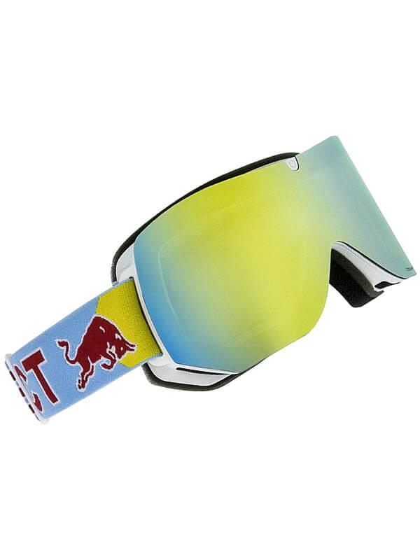 Red Bull Spect Clyde 003 - White, Yellow Snow Lens, Grey Window