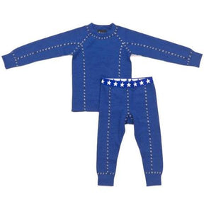 Hulabalu Stars Skiundertøj Børn - Sky Blue - Sky Blue