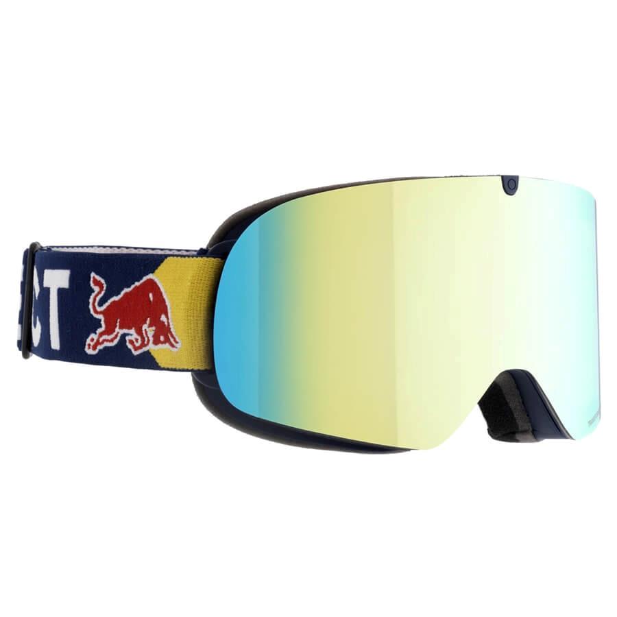 Red Bull Spect Tranxformer 002 - Dark Blue, Yellow Snow Lens, Grey Window