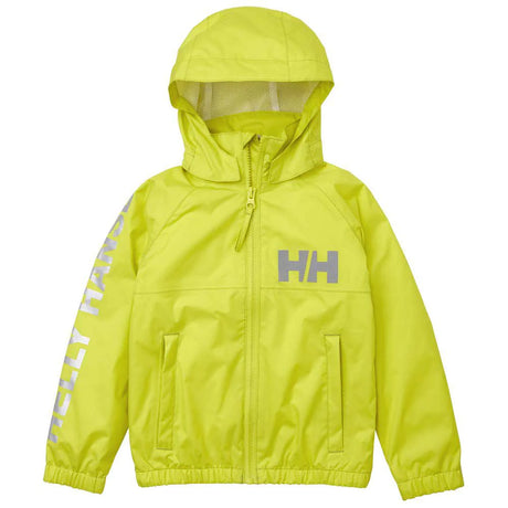 Helly Hansen Kids' Active Rain Jacket Regnjakke Børn - Sweet Lime 104 cm 4 år