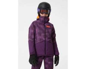 Helly Hansen Juniors’ Stellar Ski Jacket Skijakke Børn - Amethyst - Amethyst