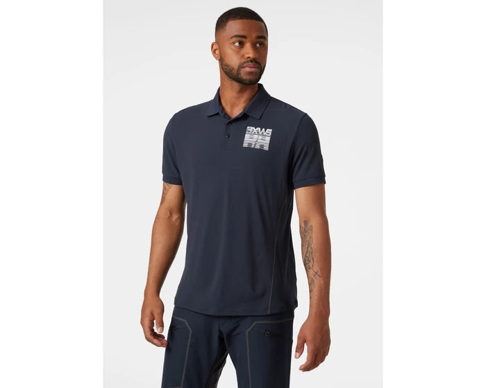 Helly Hansen Men's HP Racing Quick-Dry Polo T-shirt Herre