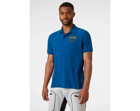 Helly Hansen Men's HP Racing Quick-Dry Polo T-shirt Herre - Deep Fjord - Deep Fjord
