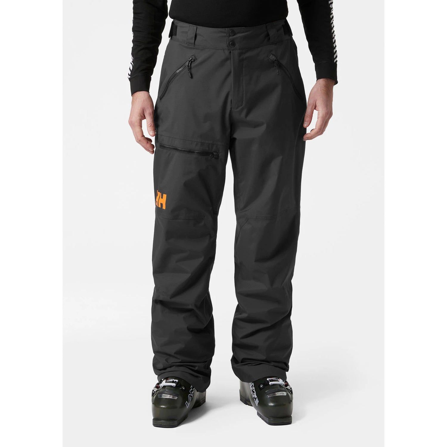 Helly Hansen Men's Powdreamer 2.0 / Sogn Skisæt Herre - Concrete / Black -