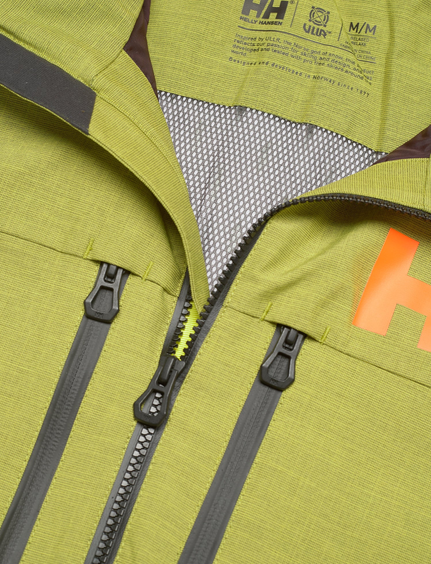 Helly Hansen Men's Garibaldi / Sogn Skisæt Herre - Sweet Lime / Neon Orange -